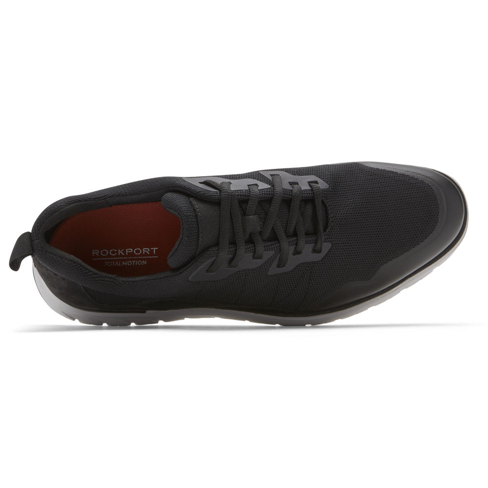 Tenis Rockport Homem Pretas - Total Motion Sport Mudguard - 82051XOFV